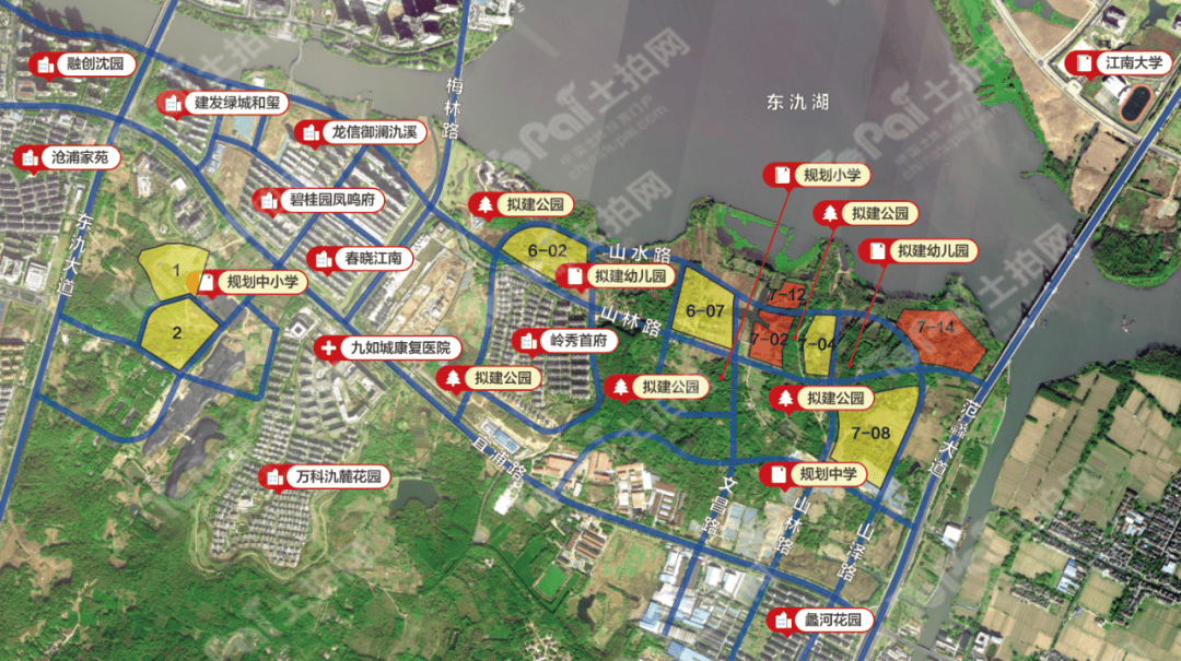 宜兴市新庄未来城市蓝图规划图揭晓