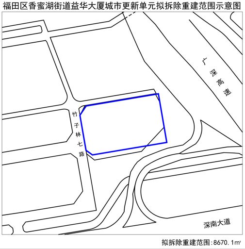 香蜜湖街道最新发展规划概览